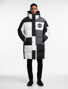 Wholesale OEM <b>Men's</b> Down <b>Jacket</b> Plus Size Custom <b>Reflective</b> Winter Women <b>Men</b> Puffer <b>Jacket</b> - Product Image 1