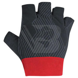 Gants de cyclisme unisexes légers et antidérapants en polyester de haute qualité, écologiques et sûrs, à demi-doigts, avec fermeture auto-agrippante - Product Image 3