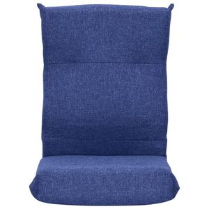 เก้าอี้พับได้ผ้าสีน้ำเงิน โครงสร้างโลหะ 100% โพลีเอสเตอร์ - Product Image 3