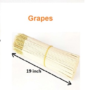 Bâtonnets d'encens de 19 pouces Raisins les plus vendus Bâtonnets d'encens naturels Approvisionnement en vrac (Blanc) - Product Image 1