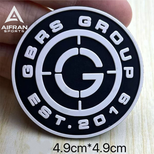 Parche de PVC y Goma Personalizado con Logotipo de Aifran para Gorras, Bolsos y Chaquetas, Parche Flexible en Relieve, Suministro OEM - Product Image 3