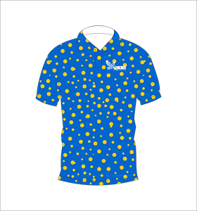 Custom <b>Blue</b> Sublimation <b>Polo</b> <b>Shirt</b> Short Sleeve Golf <b>Polo</b> Uniform Quick Dry Team Sportswear OEM Manufacturer Supplier Wholesale - Product Image 4