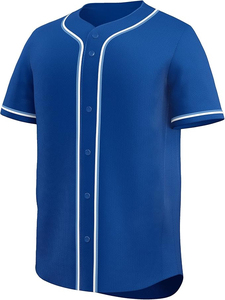 Tenue de baseball personnalisée NAVZA APPARELS, unisexe, blanc et bleu marine, polyester respirant, impression sérigraphique, ensemble maillot et pantalon d'équipe - Product Image 5