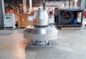 Ventilador Axial/Centrífugo ACPL-4-6.2D de Accionamiento Directo de Fábrica PLG, Tipo AC para Montaje en Techo, 220-380V, con Acero Inoxidable de Alta Calidad - Product Image 3