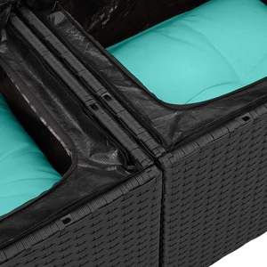 โซฟาสวนหวายโพลี 184 X 62 X 69 ซม. พร้อมเบาะรองนั่ง โซฟาสวน - Product Image 5