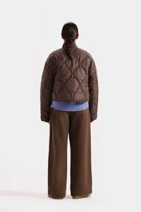 Womens Lightweight Insulated Jacket Womens Soft <b>Quilted</b> Puffer Jacket - Product Image 4