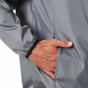 High Quality 2026 Men's Winter High Street Designer Windproof Waterproof Anorak Windbreaker <b>Jacket</b> <b>with</b> <b>Zipper</b> 100% Polyester - Product Image 4