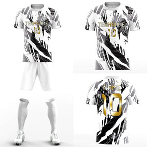 Nueva Llegada, Pantalones Cortos de Uniforme de Fútbol de Talla Grande, Diseño OEM, Alta Calidad, Transpirables, de Secado Rápido, Protección UV, Logotipo Personalizado - Product Image 6