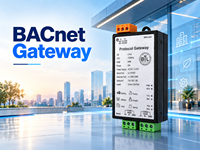 Passerelle BACnet Milesgo BAC1002-ARM, convertisseur de protocole d'automatisation des bâtiments industriels pour les systèmes de contrôle BMS, CVC et IoT