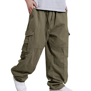 Pantalon cargo pour homme à marque privée, coupe décontractée, multi-poches, style streetwear, fabrication sur mesure, vente en gros, OEM, ODM - Product Image 5