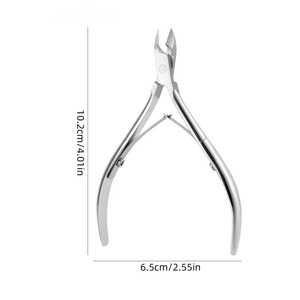 Cortauñas, Tijeras para Uñas de los Pies, Removedor de Piel Muerta, Acero Inoxidable, Alicate Profesional de Pedicura con Punta de Águila para Manicura - Product Image 2