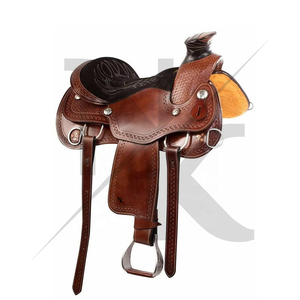 Selle de cheval haut de gamme faite à la main, selle de cowboy western, équipement d'équitation haut de gamme, étriers western de luxe pour chevaux - Product Image 6