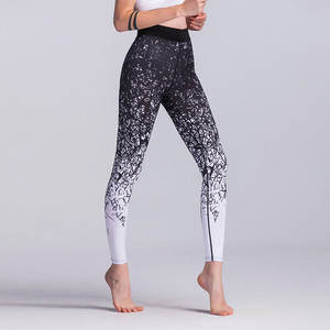 Leggings de Cintura Alta para Mujer, Fibra de Bambú y Algodón, Estilo Vintage, Ecológicos, Pantalones de Yoga de Alta Calidad, Venta al Por Mayor - Product Image 5
