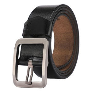 Personnalisable hommes 100% ceinture en cuir véritable classique décontracté broche pour boucle marque personnalisé décontracté classique broche pour boucle ceinture - Product Image 5