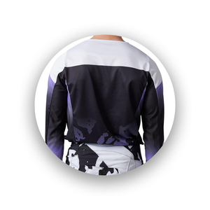 เสื้อแข่งรถแบบสั่งทำพิเศษ ลดราคาพิเศษ ลายพิมพ์แบบ Sublimation เสื้อมอเตอร์ครอส บริการ OEM ชุดมอเตอร์ครอสขายดี น้ำหนักเบา - Product Image 4