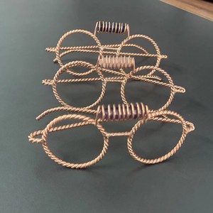 Omar Creations Anneau Tensor Antique Poli en Cuivre Fait Main, Outil de Méditation de Géométrie Sacrée, Verres Énergétiques, pour la Concentration et le Reiki, Non Toxique - Product Image 5