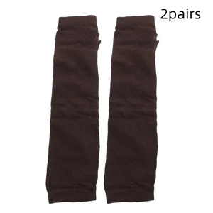 Women's Genuine Sheepskin Leather <b>Gloves</b> <b>Long</b> Elegant Multi-color Fashion Party Dress <b>Gloves</b> Winter Warm Dress <b>Gloves</b> - Product Image 5