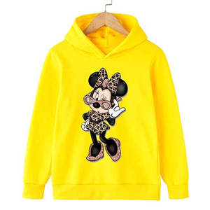 Nouvelle Collection : Sweat-shirts Brodés pour Filles – Hiver, Printemps, Automne – Hoodies Enfants à Manches Longues Motif Souris – Vêtements d'Hiver - Product Image 1