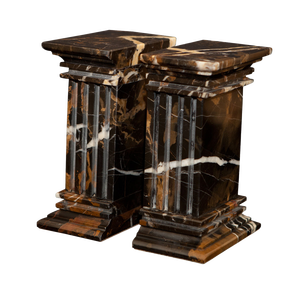 Porte-livres en onyx et marbre de luxe au design moderne, prix abordable, taille personnalisée, pour la décoration de chambre d'hôtel - Product Image 6