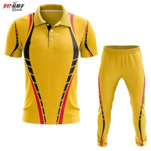 Camisetas de Cricket Unisex de Alta Calidad, Sublimadas, de Secado Rápido, 100% Algodón, para Adultos, Diseño 2023, Uniformes de Cricket con el Mejor Diseño - Product Image 4