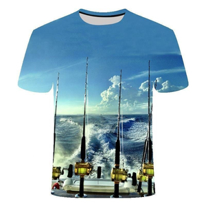 T-shirt de pêche unisexe à manches longues à capuche, séchage rapide, protection 50, grande taille, impression par sublimation, polyester, performance personnalisée - Product Image 1