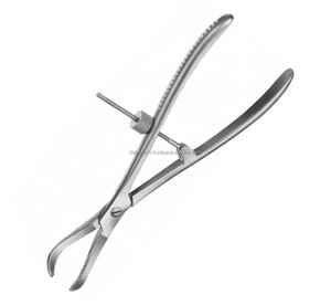 คีมยึดกระดูกพร้อมข้อต่อสกรูและสกรูยึดเกาะเครื่องมือผ่าตัดผ่านการรับรอง CE ฉลากส่วนตัว - Product Image 4