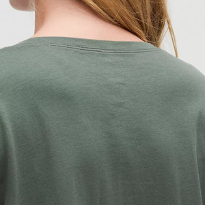 Camiseta Corta de Verano para Mujer, Sexy, de Manga Corta, Clásica, Holgada, Suave, con Hombros Caídos - Product Image 3