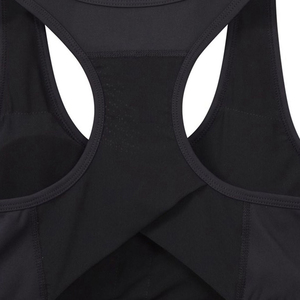 Top Selling Women's Seamless High Support Sports <b>Bra</b> with Front Logo Adjustable Straps Breathable Fabric for Yoga-New Arrival - Product Image 4