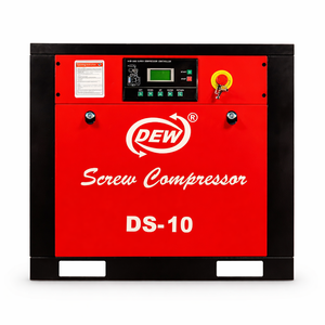 Compresor de Aire de Tornillo Industrial DEW-DS10 |   Compresor de Aire de Tornillo Rotativo de 10 HP |   Sistema de Compresión de Aire de Bajo Consumo Energético - Product Image 1