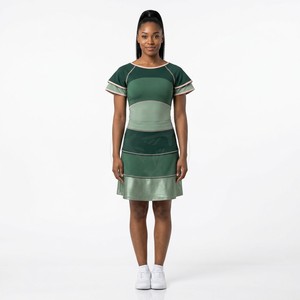 Uniformes de cheerleading 2026 en maille avec maille extensible géométrique pour équipes de cheerleading compétitives, fabrication OEM - Product Image 2