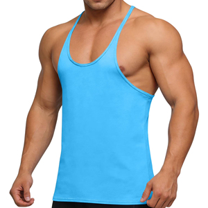 Débardeur de sport pour homme, doux, extensible, pour la gym et le fitness, personnalisable OEM ODM, vente en gros, usine de vêtements - Product Image 1