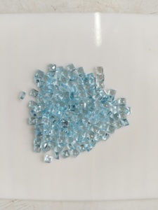 โทแพซสีฟ้าธรรมชาติ 4 มม. ทรงสี่เหลี่ยมเจียระไนแบบสเต็ปคัท คุณภาพดีที่สุด พลอยเม็ดเดี่ยวสำหรับทำเครื่องประดับ - Product Image 1