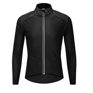 Veste de cyclisme softshell pour homme, polaire thermique, coupe-vent, réfléchissante, manches longues, veste de vélo, vert fluorescent noir OEM - Product Image 2