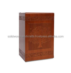 Urna de Madera para Cenizas Humanas, Urnas Funerarias de Cremación para Hombre y Mujer, Urnas de Alta Calidad - Product Image 4