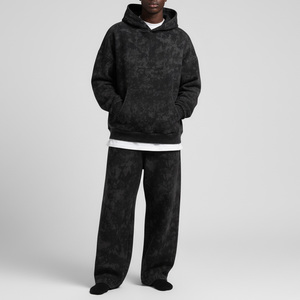 Factory Direct Streetwear Tracksuit French Terry Activewear <b>Set</b> Private Label Manufacturing Service - Product Image 5