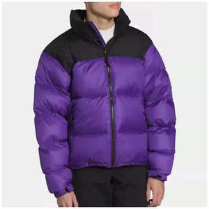 Chaqueta de plumón para hombre 2026, abrigo de invierno grueso, chaqueta cálida tipo burbuja, precio mayorista OEM, transpirable, precio económico - Product Image 4