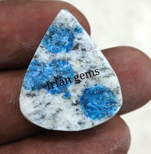 Haute qualité naturel K2 jaspe Cabochon vernis à la main pierre précieuse Semi précieuse en vrac bijoux faits à la main cadeau pour elle K2 jaspe Druzy - Product Image 1