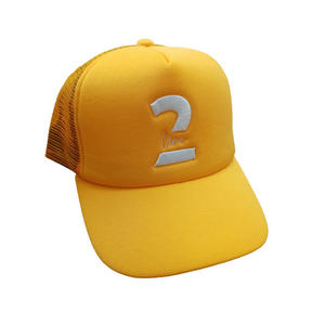 Gorras de Béisbol Personalizadas al por Mayor, Color Amarillo, Promocionales, Deportivas, Casuales, para Golf, Correr, Lisas, 100% Algodón, Ajustables, 3D - Product Image 2