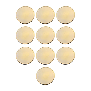 Disques en laiton vierges ronds pour gravure laser, estampage personnalisé, jetons personnalisés, fabrication de bijoux, artisanat DIY - Product Image 3