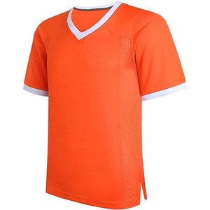 Camiseta de Fútbol, Nuevo Estilo, Transpirable, Manga Corta, Personalizable, 100% Poliéster, Camisetas Deportivas al por Mayor - Product Image 1