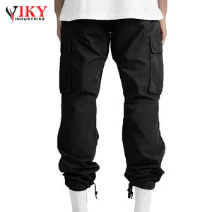 Pantalones Cargo de Lona Ligeros para Hombre, Estilo Casual, para Trabajo al Aire Libre, con Múltiples Bolsillos, Transpirables, Impermeables y de Secado Rápido, Venta al Por Mayor de Fábrica - Product Image 3