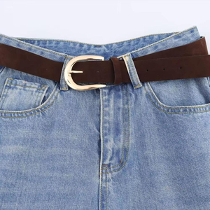 Jeans Anchos de Mezclilla Elástica para Hombre, Cómodos, Transpirables, Ecológicos, Personalizables, OEM, Superventas, Estilo Vintage - Product Image 4