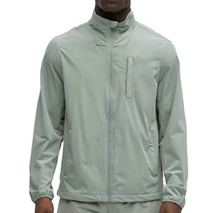 Factory Customization Spring <b>Lightweight</b> Men's Windbreaker <b>Jacket</b> for <b>Running</b> Water Repellent Outdoor <b>Jacket</b> For Men - Product Image 1