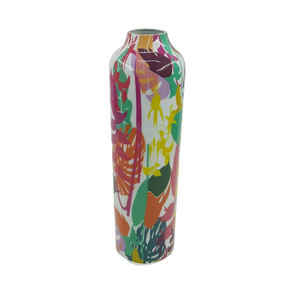 Jarrón de Flores de Metal de Hierro de Color Oro Rosa, Diseño de Lujo para Decoración del Hogar, Acabado en Cobre - Product Image 3