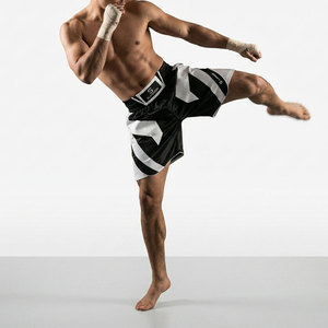Shorts de MMA de qualité supérieure, gamme internationale premium, conçus avec soin pour répondre aux exigences des athlètes de arts martiaux mixtes - Product Image 4