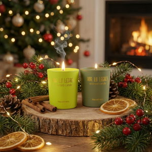 Grapefruit Pillar <b>Candle</b> <b>Gift</b> <b>Set</b> Natural Soy & Coconut Wax Blend Bridal Shower <b>Gift</b> - Product Image 3