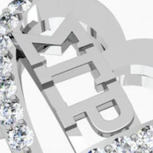 Sigma Gamma Rho Heart Design <b>Ring</b> for Women Elegant <b>Greek</b> Sorority Inspired Statement Finger Jewelry Stylish SGRHO <b>Ring</b> for Gift - Product Image 6