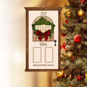 Adorno para el Hogar 2025, Idea de Regalo de Inauguración, Bola de Navidad y Adornos para Árbol para Mujeres que Marcan el Comienzo de una Nueva Época - Product Image 1