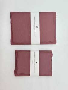 กระดาษฝ้ายขอบดิบทำมือ สีพาสเทลอเนกประสงค์ จำหน่ายส่งจำนวนมาก - Product Image 2
