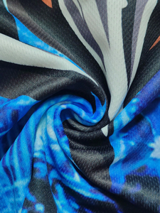 เสื้อบาสเก็ตบอลแขนกุดโพลีเอสเตอร์สีน้ำเงินแบบกำหนดเอง - Product Image 5
